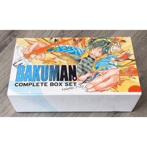 Bakuman Complete Box Set Vol 1–20 Manga English Viz Media – Complete